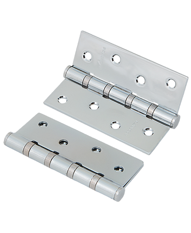 Универсальные врезные петли Петля врезная TANDOOR TD100-4S steel (100*75*2,5) CP 